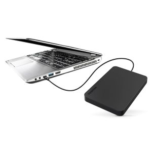 نحوه اتصال به دستگاه هارد Toshiba Canvio Basics 2TB