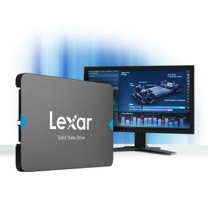 تصویر حافظه 480 گیگابایت اس اس دی لکسار 