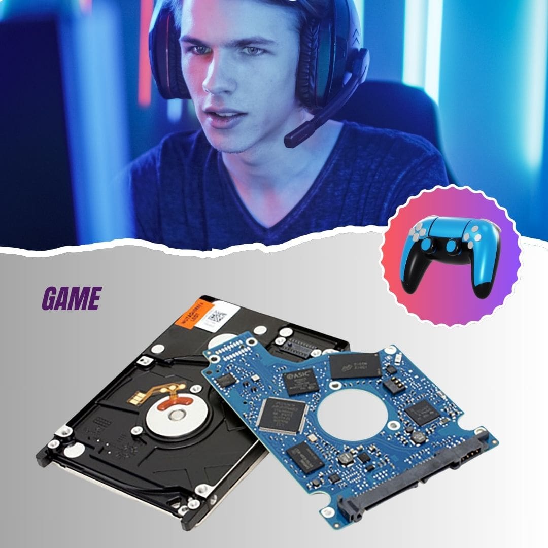 بررسی عملکرد هارد دیسک‌های مختلف در بازی‌های کامپیوتری