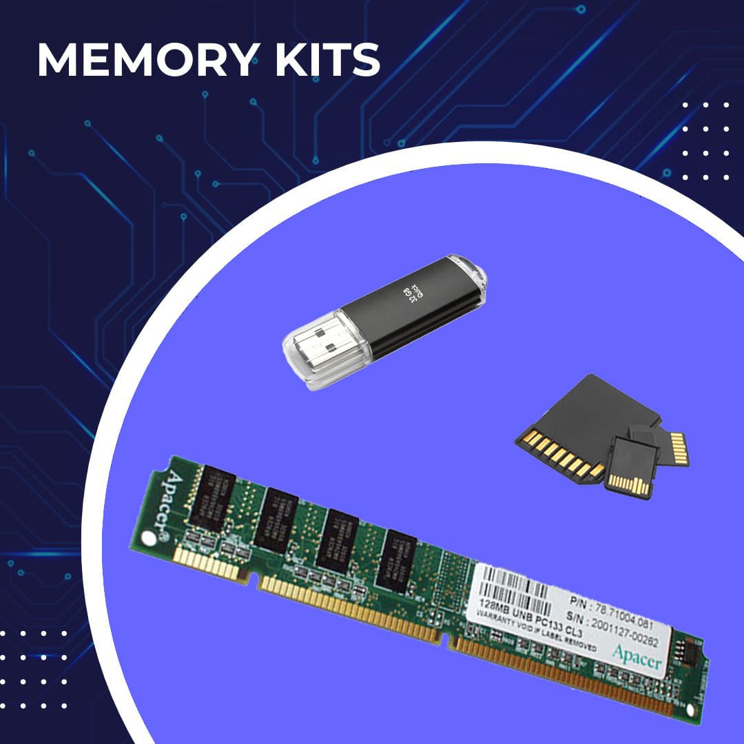 همه چیز درباره انواع کیت‌های حافظه و کاربرد آن‌ها