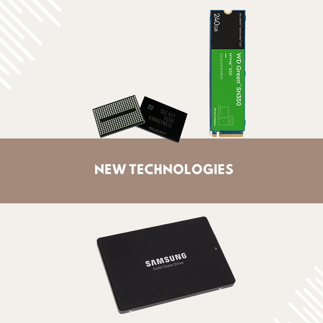 تکنولوژی‌های نوین در SSDها