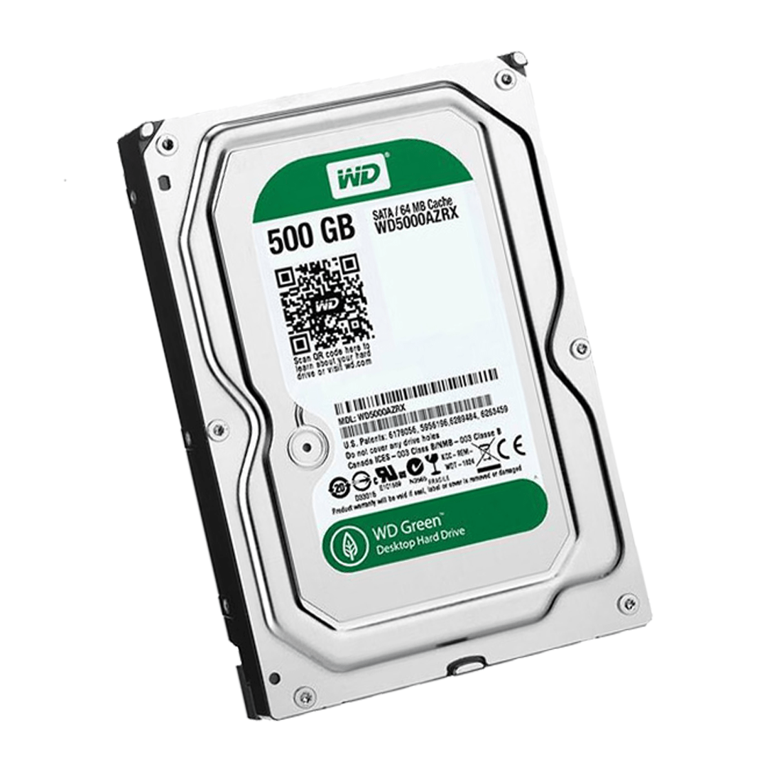 ظرفیت‌های رایج HDD