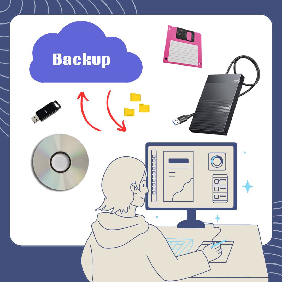 پشتیبان‌گیری یا backup از داده‌ها به چه معناست؟ 