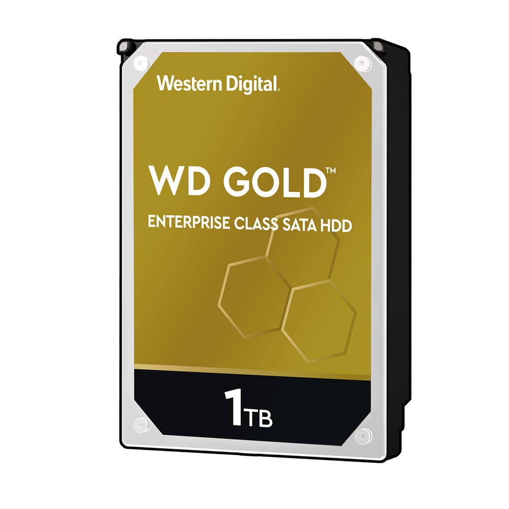 هارد اینترنال وسترن دیجیتال 1 ترابایت طلایی WD Gold( اصل )