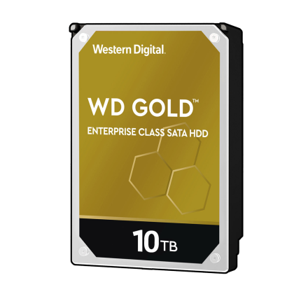 هارد اینترنال وسترن دیجیتال 10 ترابایت طلایی WD Gold( اصل )