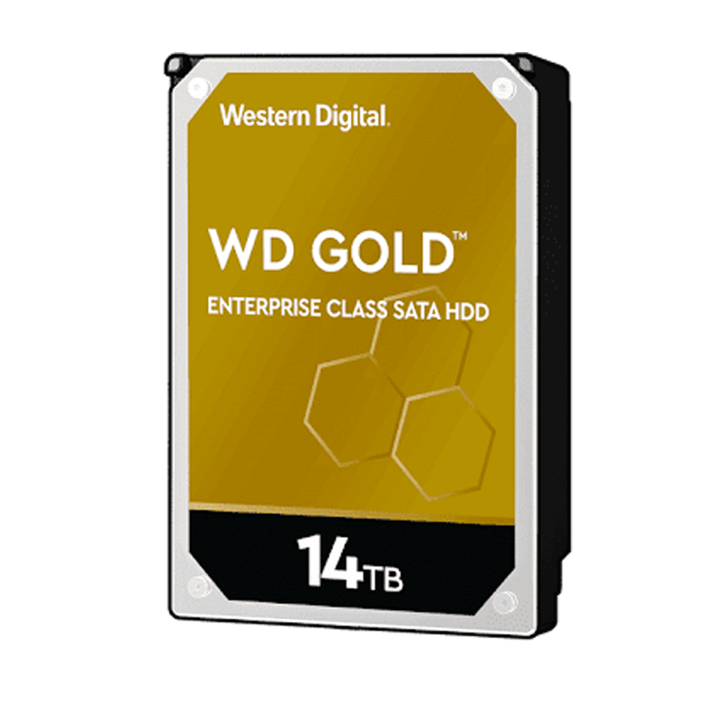 هارد اینترنال وسترن دیجیتال 14 ترابایت طلایی WD Gold( اصل )