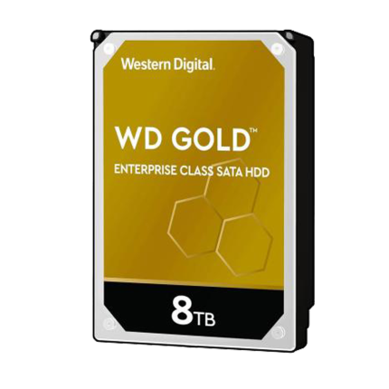 هارد اینترنال وسترن دیجیتال 8 ترابایت طلایی WD Gold( اصل )