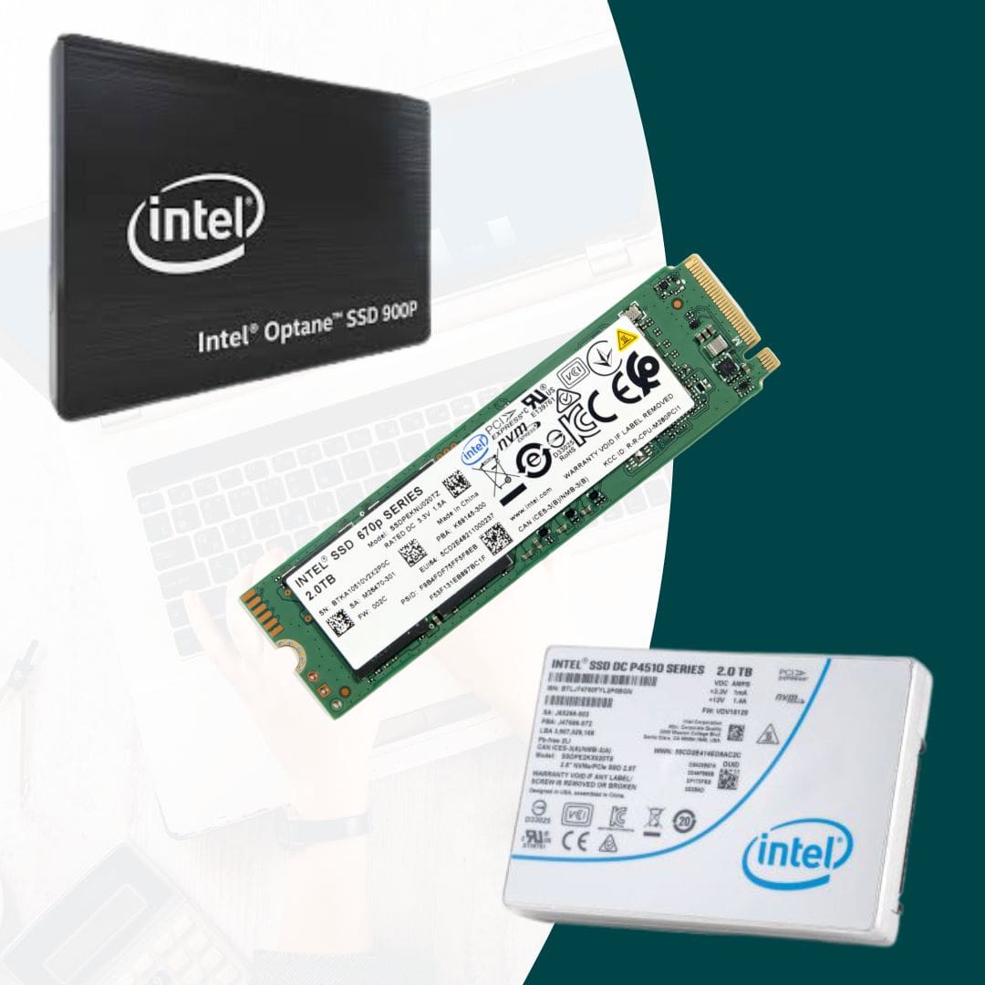 محصولات برجسته SSD اینتل