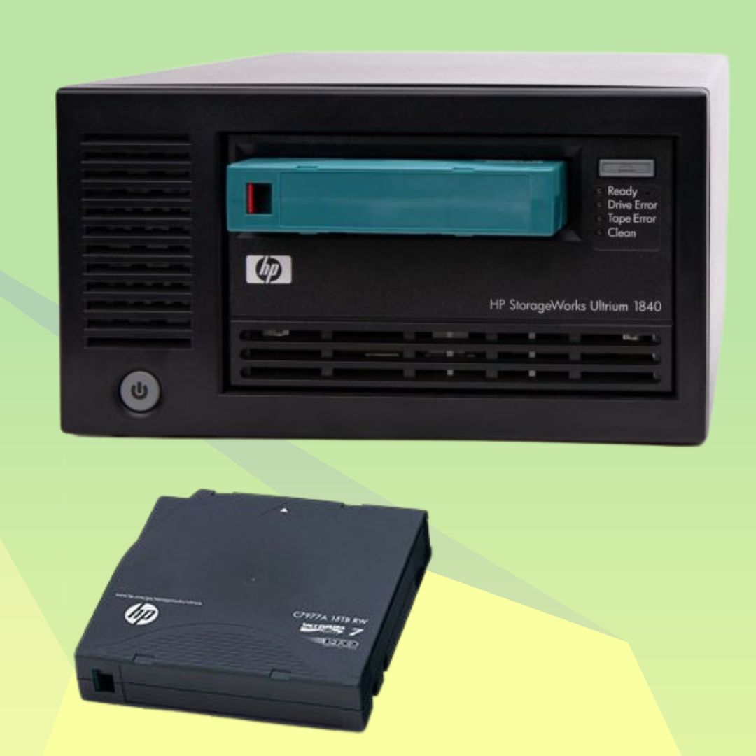 4. ذخیره‌سازی مبتنی بر نوار مغناطیسی (Tape Storage)