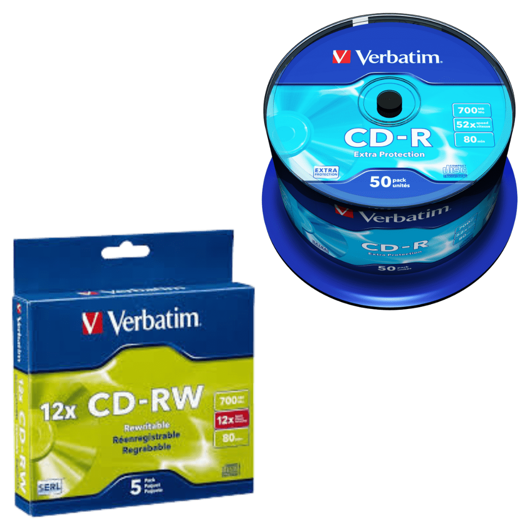 1. CD-R و CD-RW