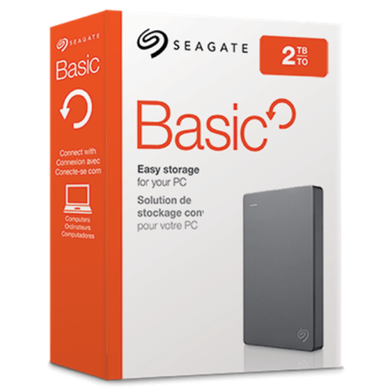 هارد اکسترنال ۲ ترابایت سیگیت Basic Portable