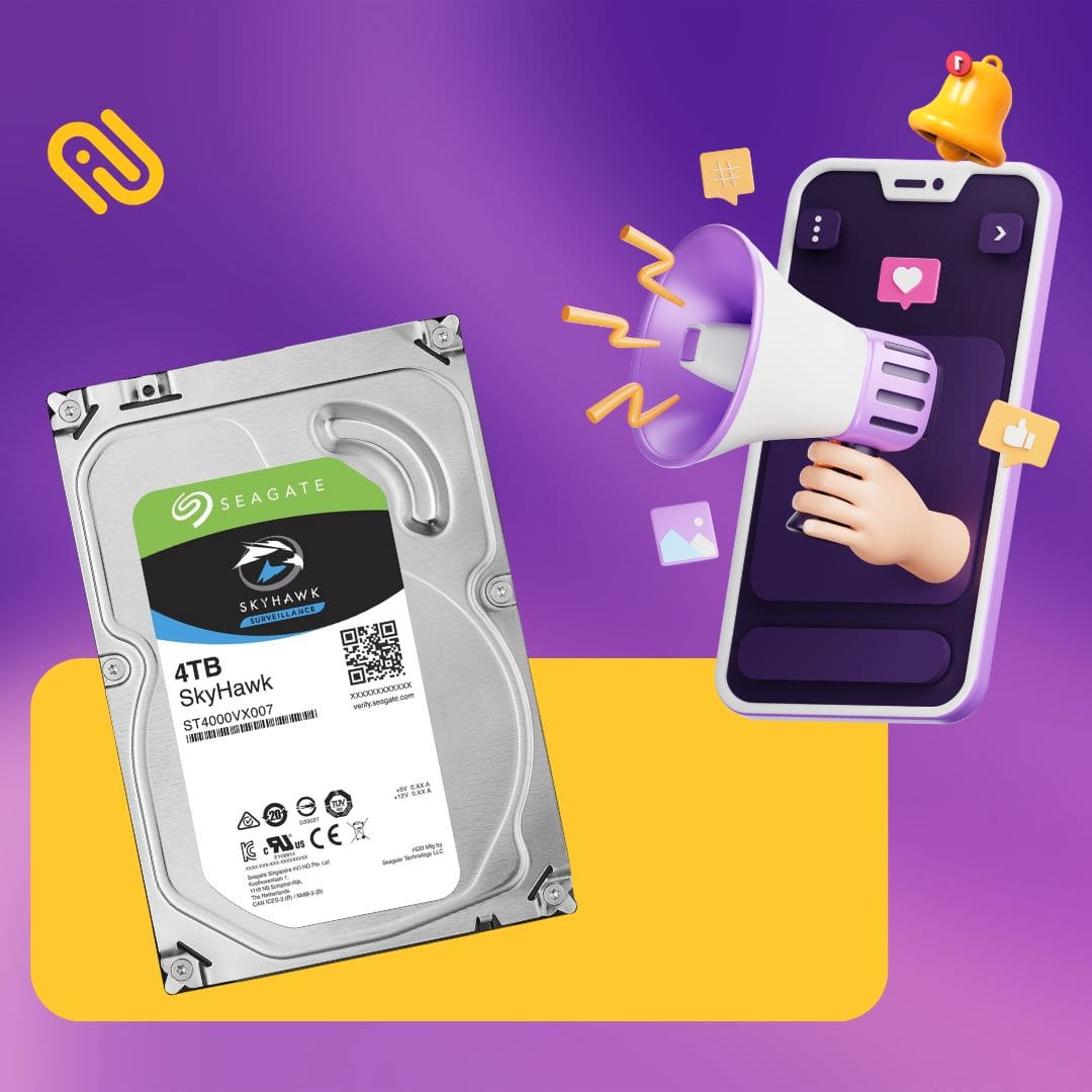 مزایای استفاده از هارد دیسک‌های SkyHawk