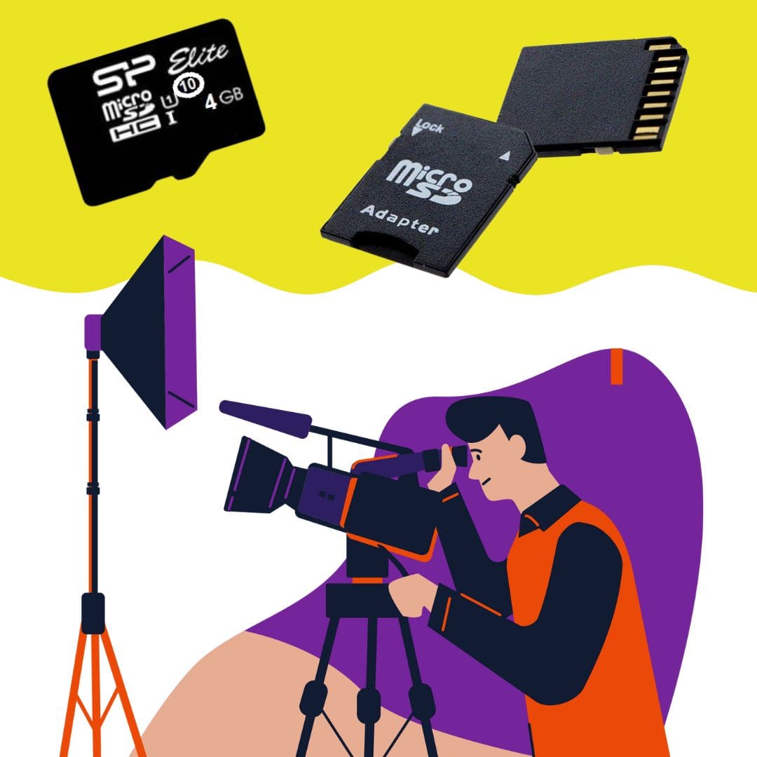 مزایای استفاده از کارت‌های microSD برای عکاسان و فیلم‌برداران