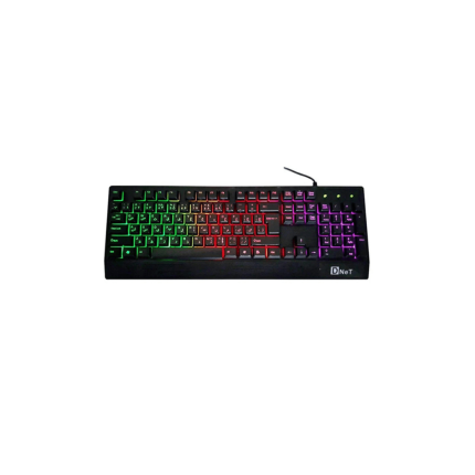 کیبورد مکانیکال DT996 RGB سیم‌دار دی‌نت