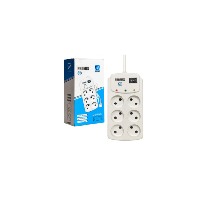 محافظ برق 6 خانه 3 متری پرومکس