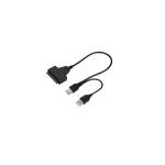 کابل USB2.0 to sata آداپتور خور با برق کمکی