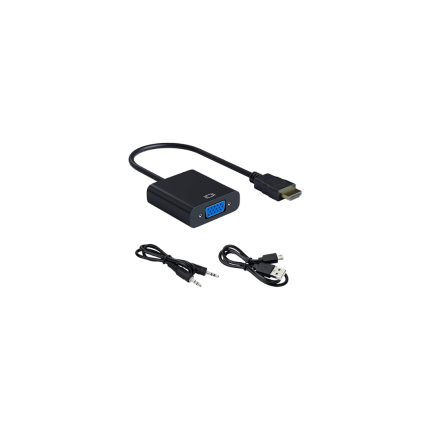 تبدیل HDMI به VGA همراه پاور و خروجی صدا