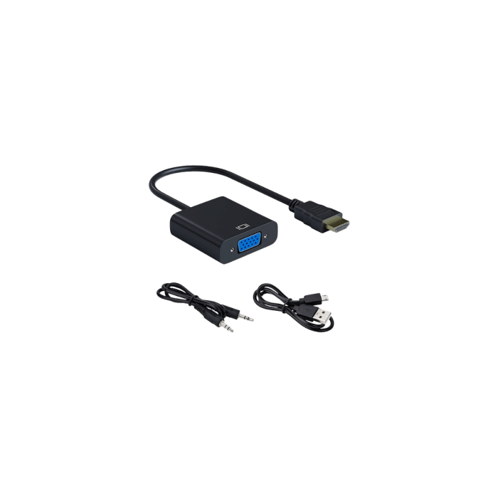 تبدیل HDMI به VGA همراه پاور و خروجی صدا