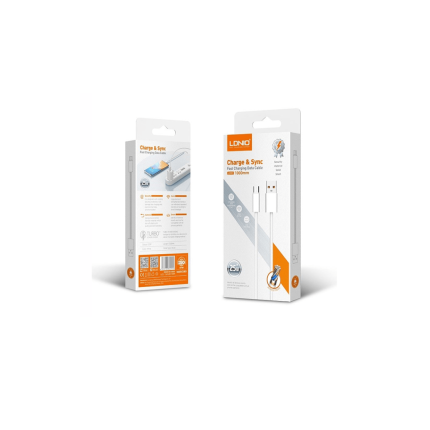 کابل فست شارژ تایپ سی 1 متری LDNIO LC901 کنفی