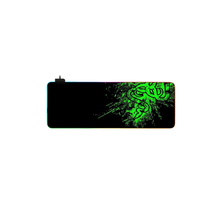 پد ماوس اپتیکال گیمینگ 30 در 70 سنگین طرح ریزر RGB