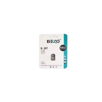فلش 64G USB3.0 برند Bexo با گارانتی مادام‌العمر تسویه دار