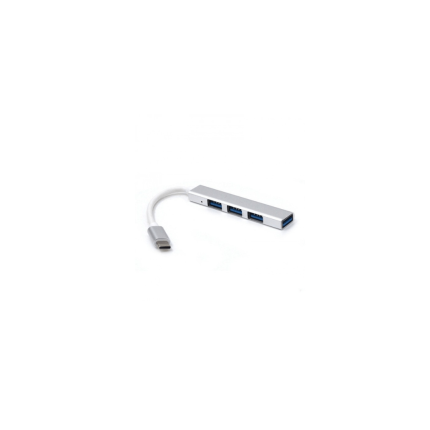 هاب 4 پورت USB03 فلزی Type-c