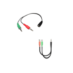 کابل تبدیل 2 به 1 هدفون و بالعکس — هدست دو فیش به تک فیش