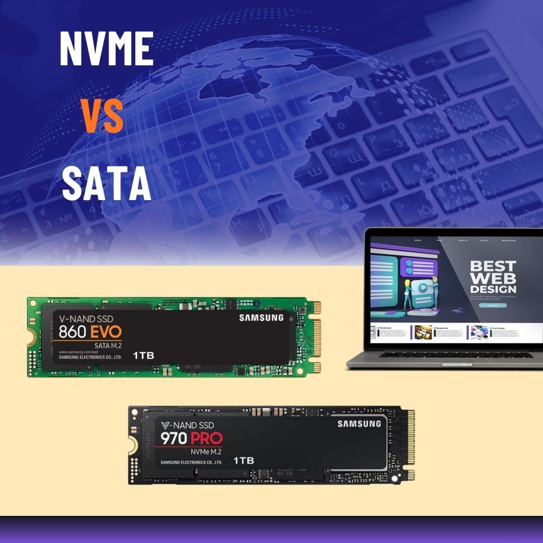 حافظه‌های NVMe و SATA
