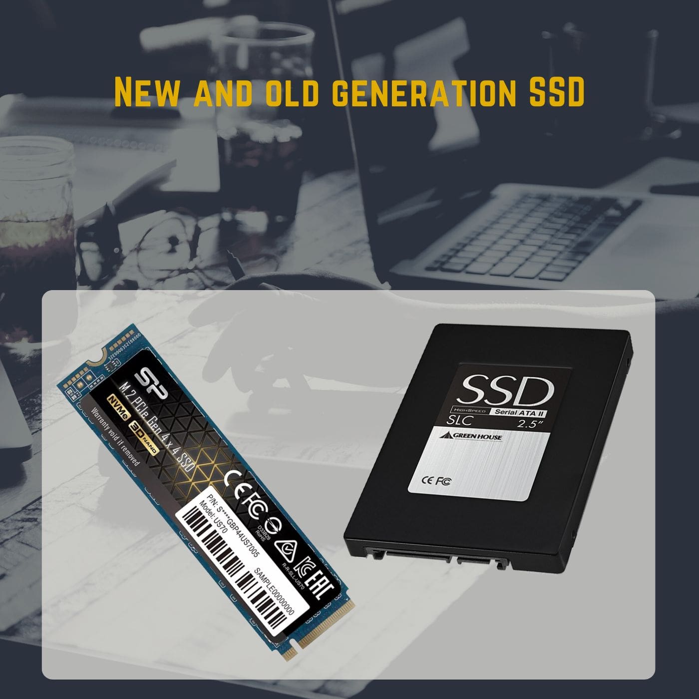 SSD نسل جدید و قدیم