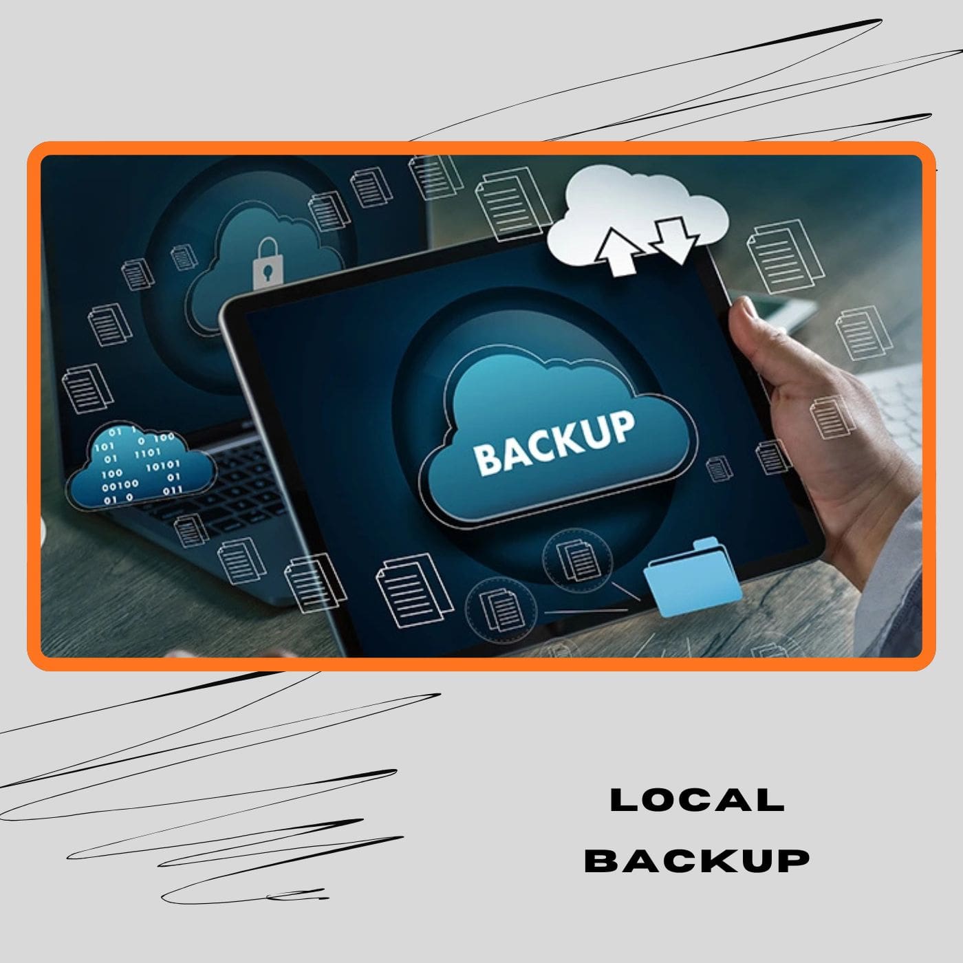 پشتیبان‌گیری محلی