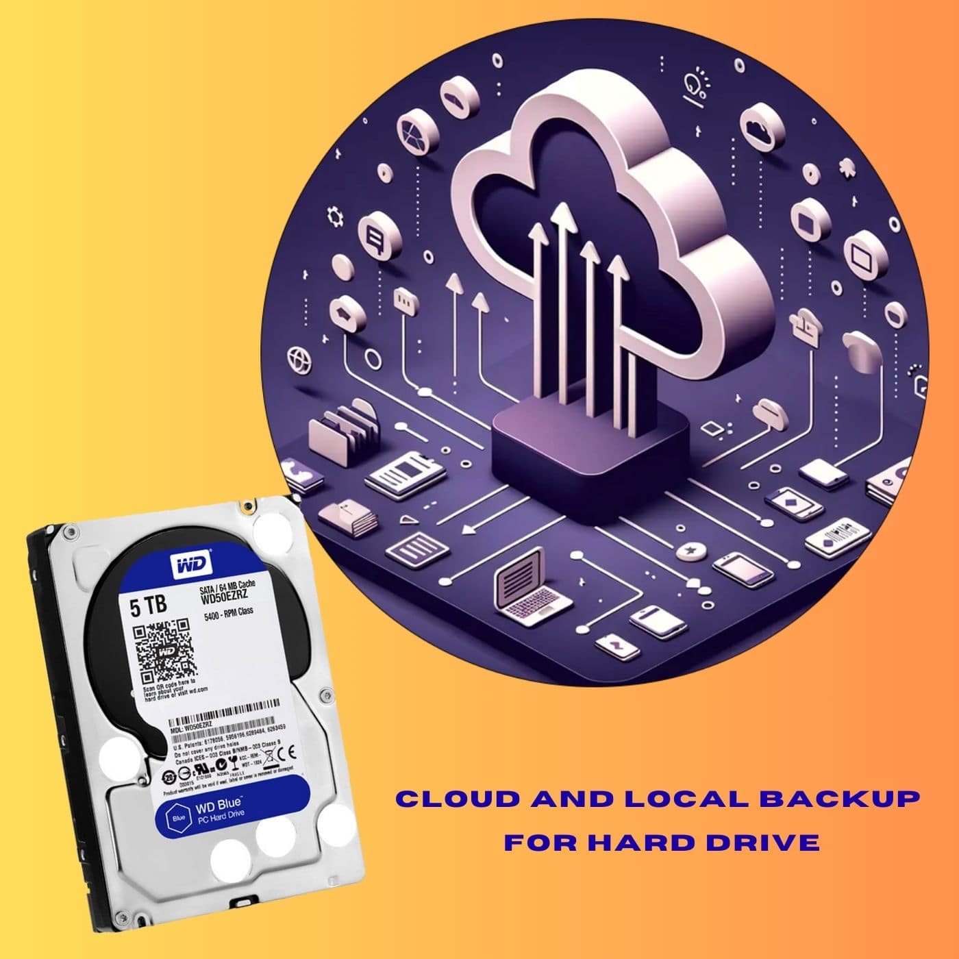 پشتیبان‌گیری ابری و محلی برای هارد دیسک