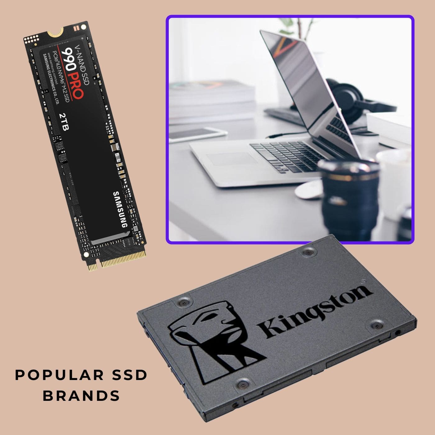 برندهای محبوب SSD