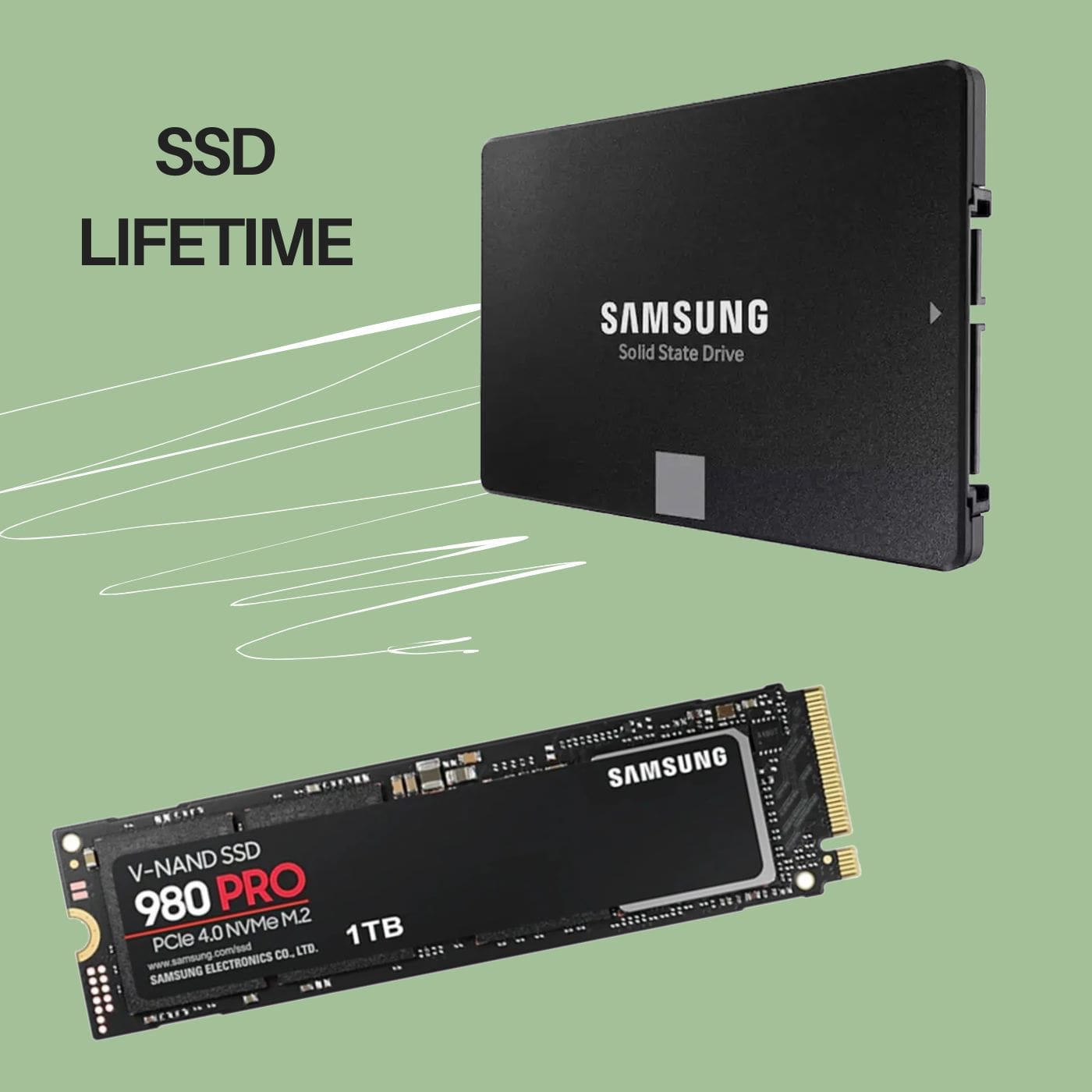 طول عمر هارد SSD