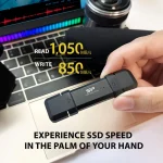 اس اس دی اکسترنال سیلیکون پاور مدل DS72 ظرفیت 1 ترابایت رابط USB 3.2 Gen2