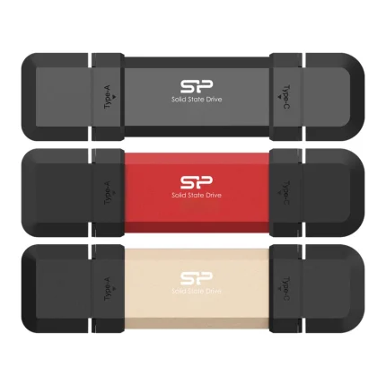 اس اس دی اکسترنال سیلیکون پاور مدل DS72 ظرفیت 1 ترابایت رابط USB 3.2 Gen2